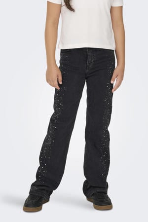 wide leg high waist wide leg jeans black denim