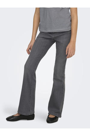 flared jeans grey denim