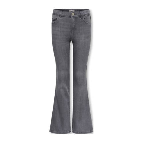 KIDS ONLY GIRL flared jeans grey denim afbeelding