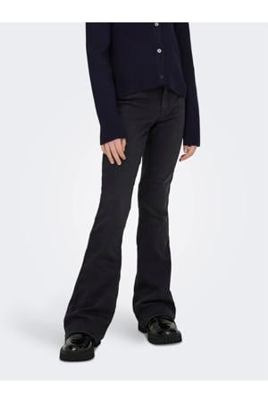 flared jeans black denim