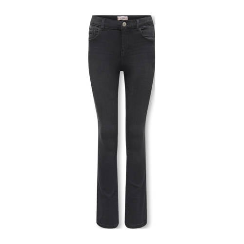 KIDS ONLY GIRL flared jeans black denim afbeelding