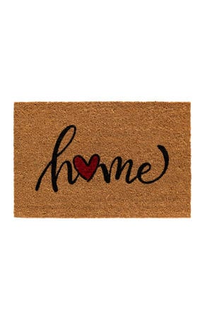 deurmat E-Coco Print Home Heart (40x60 cm)