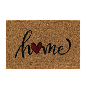 deurmat E-Coco Print Home Heart (40x60 cm)