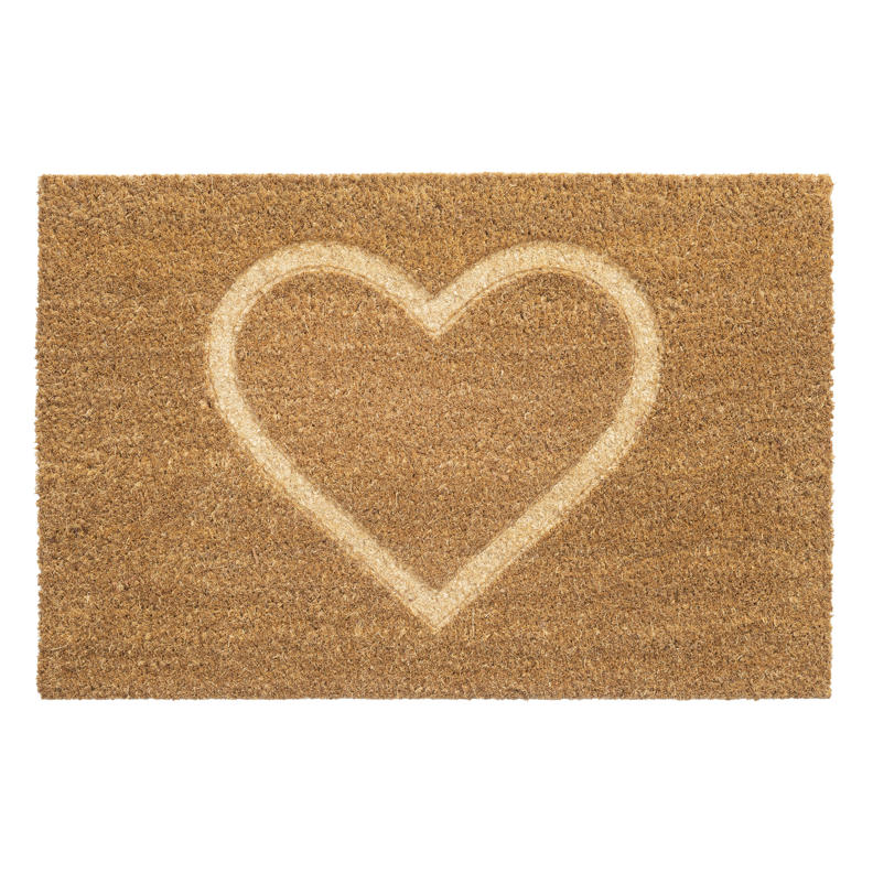 HAMAT Coco Zerbino In Fibra Di Cocco Naturale - 40x60 Cm, Spessore 2,4 Cm, Resistente E Anti-sporco Per Esterno E Interno