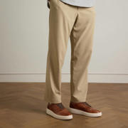 thumbnail: No Stress leren sneakers cognac