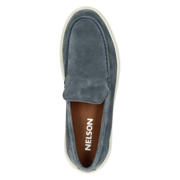 thumbnail: Nelson suede loafers licht blauw