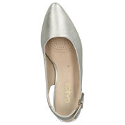 thumbnail: Gabor leren slingback pumps blokhak lichtgoud