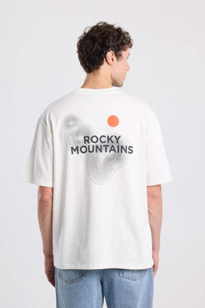 relaxed T-shirt ecru