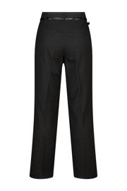 thumbnail: MS Mode wide leg high waist pantalon zwart