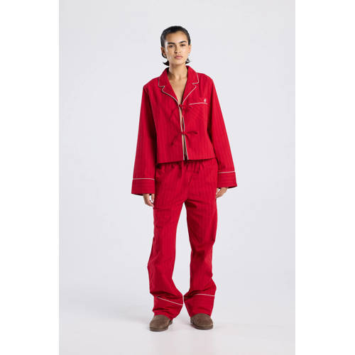 America Today pyjamabroek Mandy rood/roze afbeelding