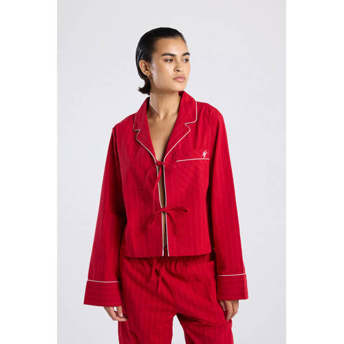 America Today pyjamatop Mandy rood/roze afbeelding