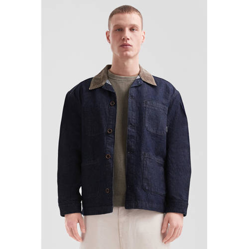 QS denim spijkerjas blauw afbeelding