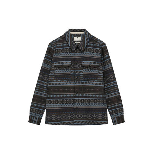 Anerkjendt overshirt blauw afbeelding