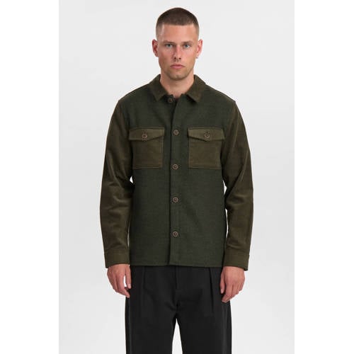 Anerkjendt overshirt donkergroen afbeelding