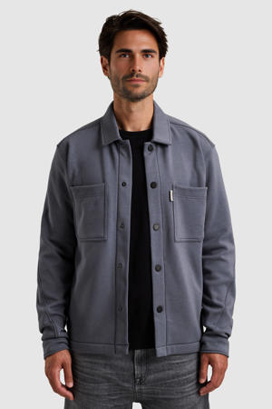overshirt grijsblauw