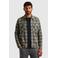 Cast Iron geruit overshirt blauw