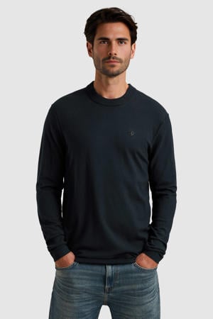gebreide trui donkerblauw