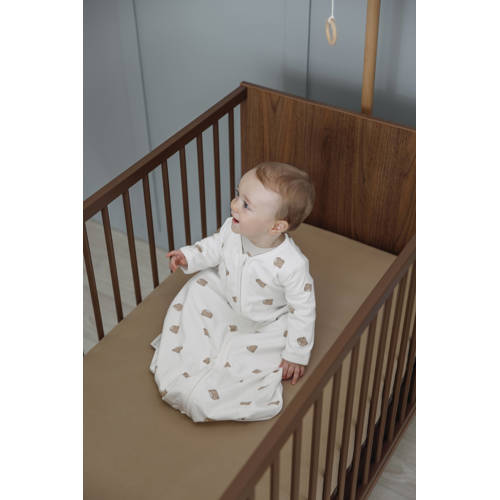 Meyco baby slaapzak Bear offwhite/bruin afbeelding