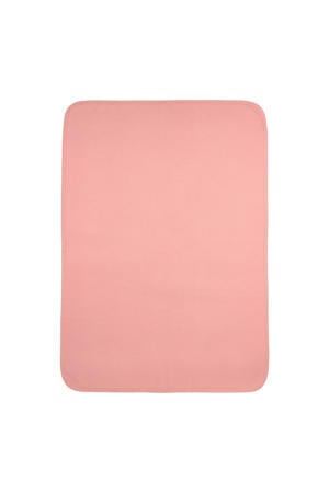 Jacquard wiegdeken rose