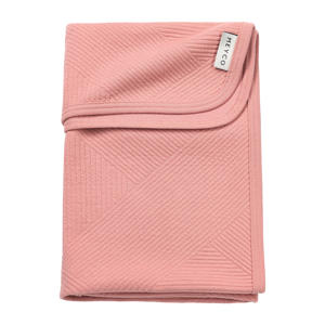 ledikantdeken Jacquard rose