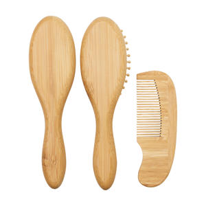 Uni kapset - bamboe - natural - 3-delig