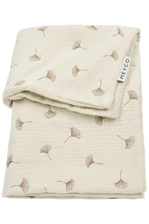 pre-washed hydrofiele ledikant deken Ginkgo soft sand