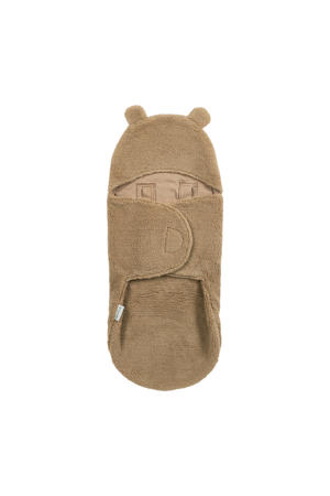teddy wikkeldeken bruin