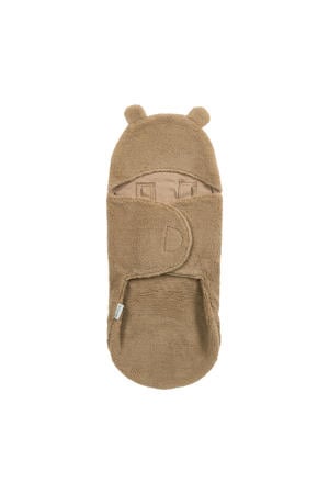 teddy wikkeldeken bruin