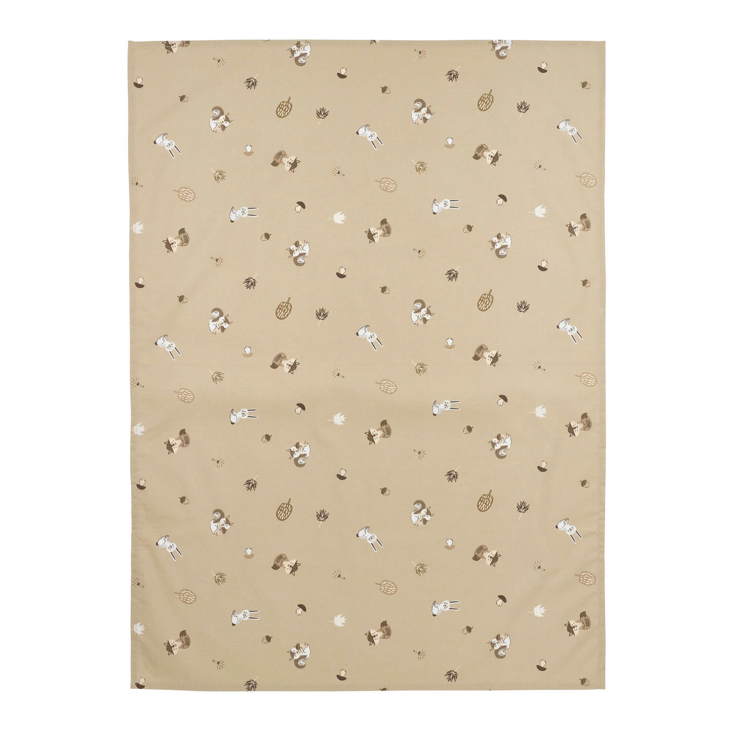 Meyco wieglaken Forest Animals beige