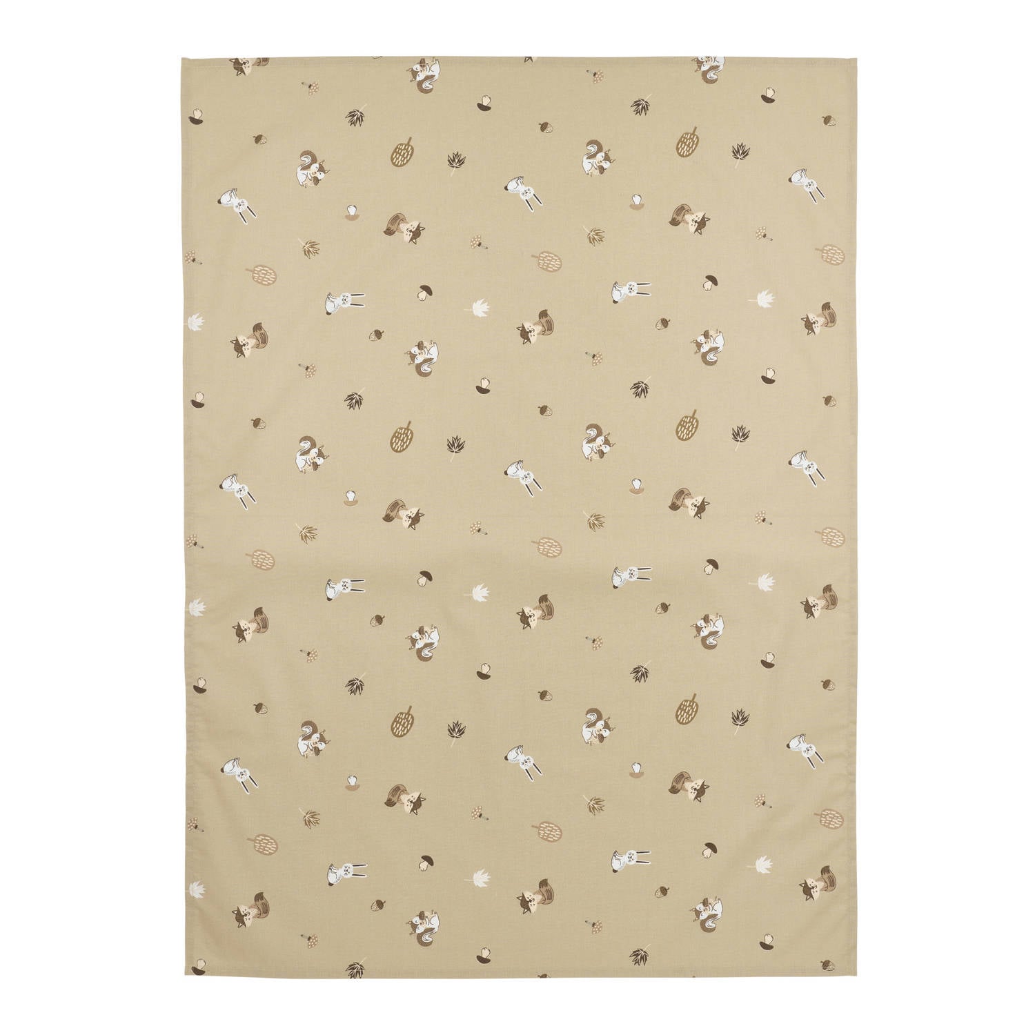 Meyco ledikantlaken Forest Animals sand