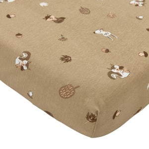 hoeslaken junior bed Forest Animals sand