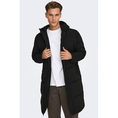 ONLY & SONS parka zwart afbeelding