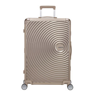 trolley Soundbox Alu 77 cm. champagne