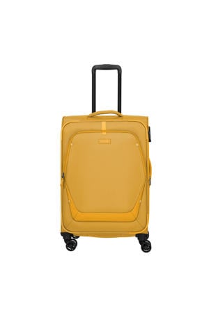 trolley Umbria 67 cm. Expandable geel