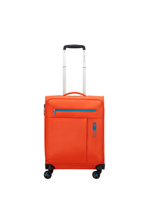 trolley Lite Soft 55 cm. oranje