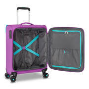 thumbnail: Roncato trolley Lite Soft 55 cm. paars