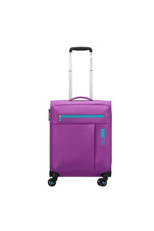 trolley Lite Soft 55 cm. paars