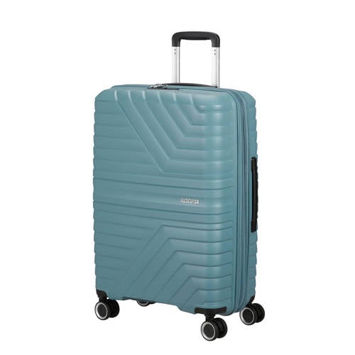 American Tourister trolley Flytwist 67 cm. Expandable blauw afbeelding