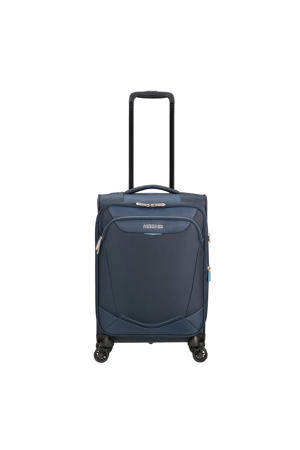 trolley Summerride 55 cm. Expandable donkerblauw
