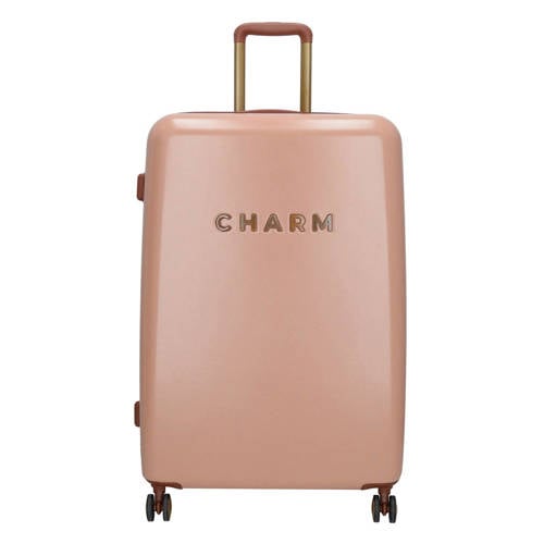 Charm trolley London 75 cm. roze afbeelding