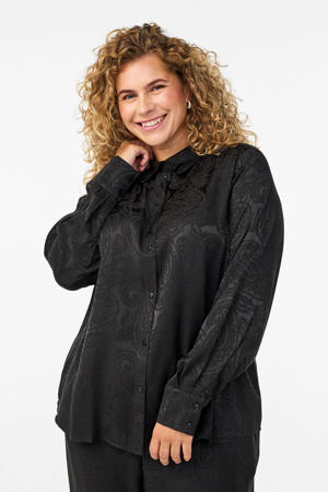 blouse zwart