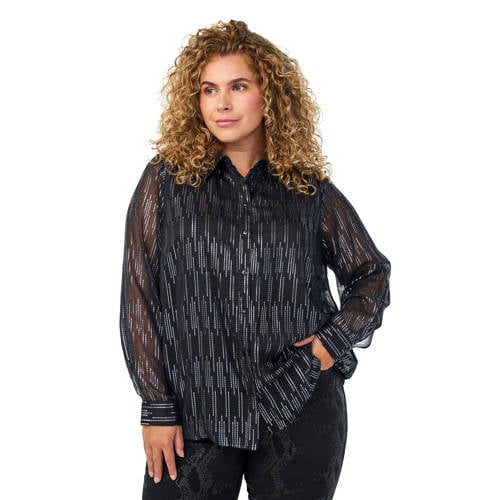 Zizzi blouse zwart afbeelding