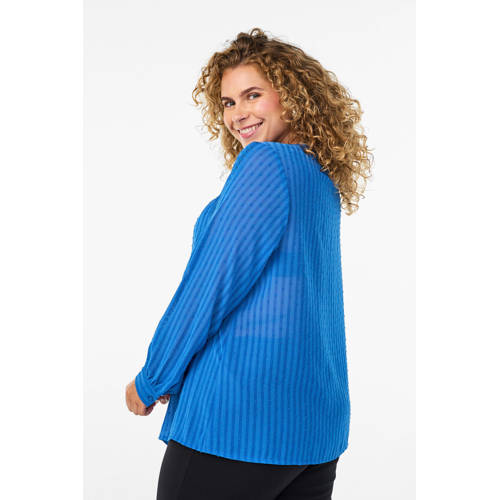 Zizzi blouse blauw afbeelding