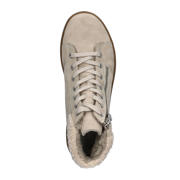 thumbnail: Rieker gevoerde veterboots beige