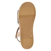 thumbnail: Toms Diana Jr. sandalen met panterprint beige/zwart