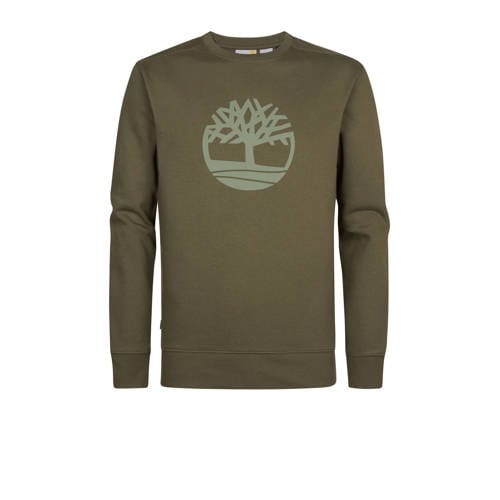Timberland sweater olijfgroen afbeelding