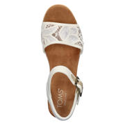 thumbnail: Toms Diana sandalen plateauzool wit