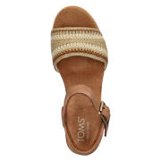 thumbnail: Toms Diana sandalen plateauzool beige multi
