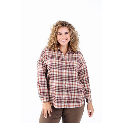 Paprika blouse donkerrood afbeelding