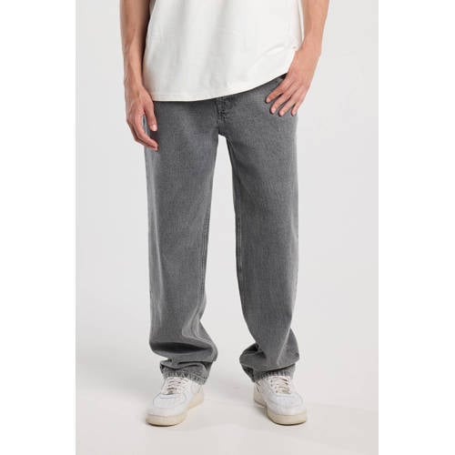 America Today Dallas loose fit jeans washed grey afbeelding